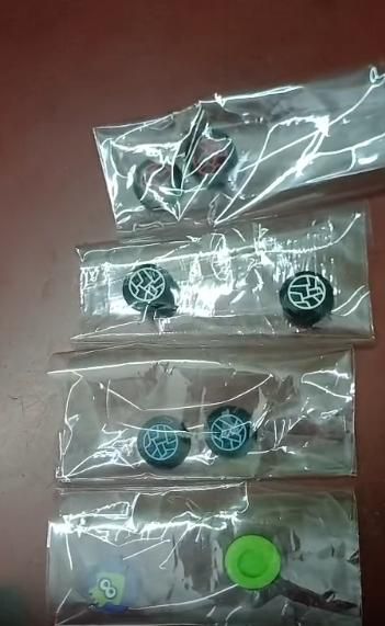 2 Pcs Thumb Stick Grips Joystick Cap