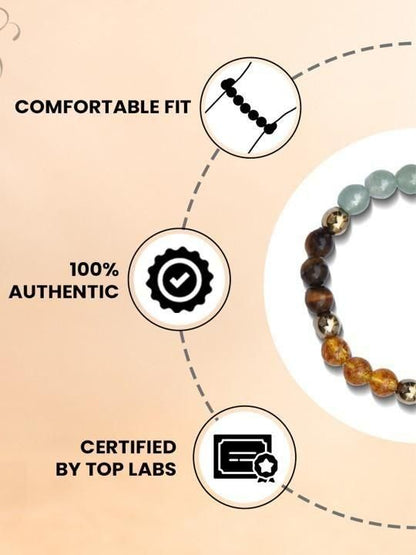 Dhan Yog Elasticated Bracelet (Pack of 2)