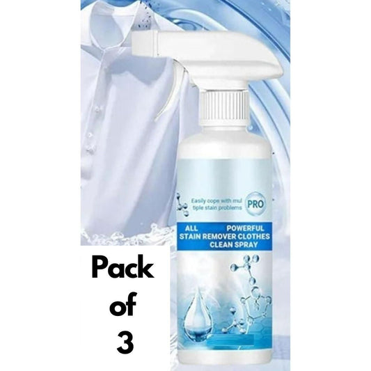 Clean Spray Stain Remover 100 ml each Pack of 3