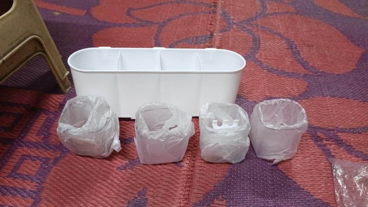 Wall Mounted Toothbrush Holder